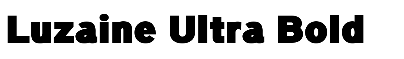 Luzaine Ultra Bold